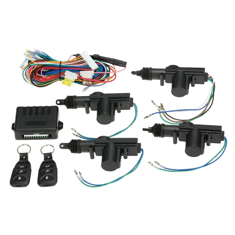 Double-sided Wear Universal Car Door Lock Keyless Entry System Remote Central Control Locking Kit with Trunk Release Button Double-sided Wear Universal Car Door Lock Keyless Entry System Remote Central Control Locking Kit with Trunk Release Button
