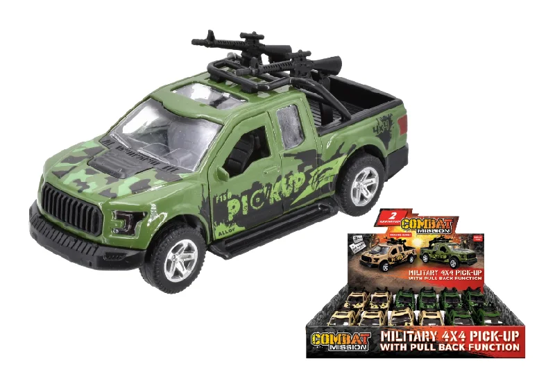 Versatile Items Combat Mission Die Cast Military 4 x 4 Vehicles