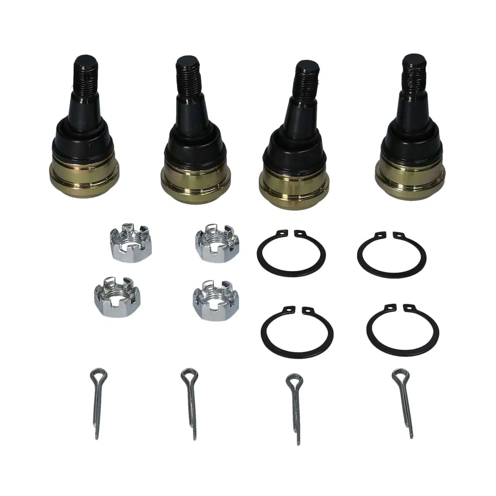 Playful Style 4PCS Upper & Lower Ball Joints Set Replacement for Polaris Predator 500 2003-2007 HI3233BJ132JB Playful Style 4PCS Upper & Lower Ball Joints Set Replacement for Polaris Predator 500 2003-2007 HI3233BJ132JB