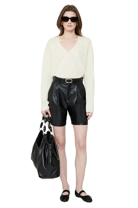 Stretch Design Athena Sweater - Ecru Cashmere